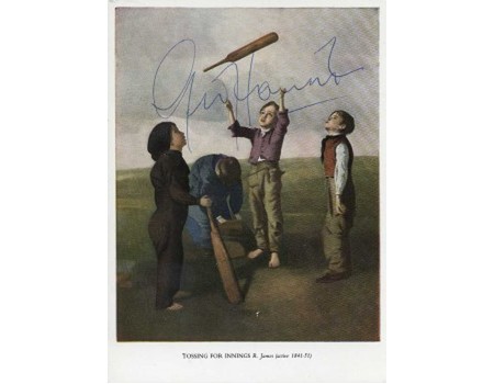 GEOFF HOWARTH (SURREY & NEW ZEALAND) CRICKET AUTOGRAPH