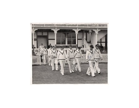 WARWICKSHIRE C1935 CRICKET PHOTOGRAPH