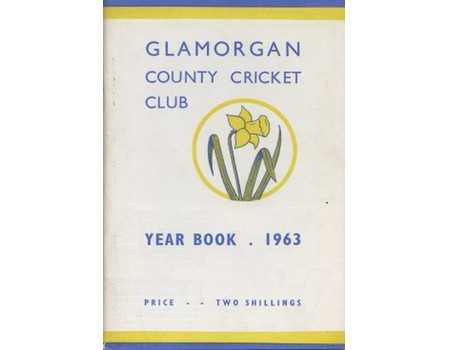 GLAMORGAN COUNTY CRICKET CLUB YEAR BOOK 1963