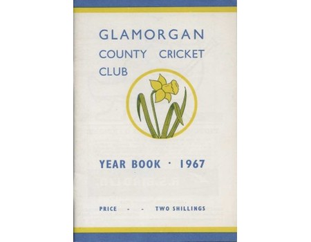 GLAMORGAN COUNTY CRICKET CLUB YEAR BOOK 1967