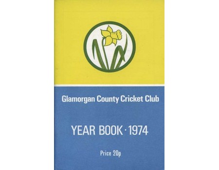 GLAMORGAN COUNTY CRICKET CLUB YEAR BOOK 1974