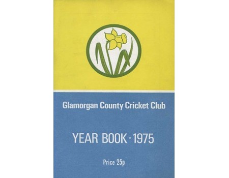 GLAMORGAN COUNTY CRICKET CLUB YEAR BOOK 1975