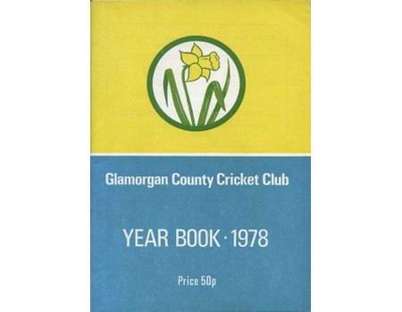 GLAMORGAN COUNTY CRICKET CLUB YEAR BOOK 1978