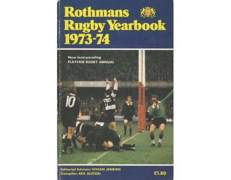 ROTHMANS RUGBY YEARBOOK 1973-74