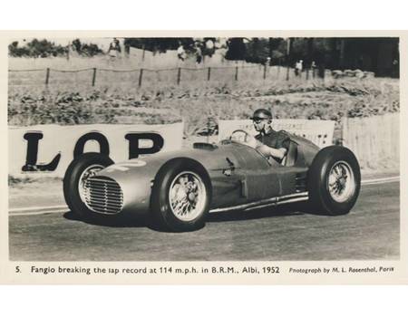 JUAN FANGIO (B.R.M) ALBI 1952
