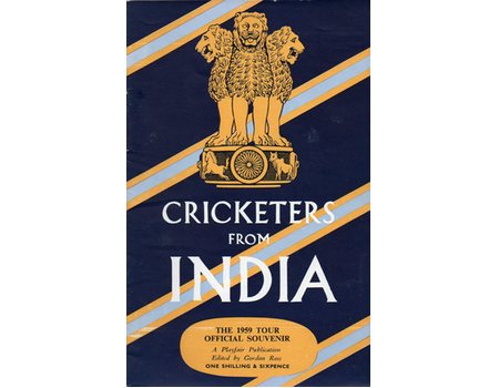 CRICKETERS FROM INDIA: THE OFFICIAL SOUVENIR OF THE 1959 TOUR OF ENGLAND