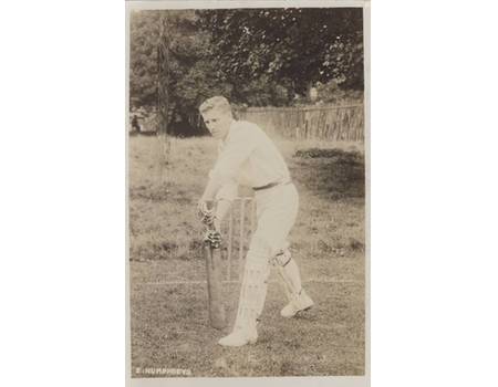 EDWARD "PUNTER"  HUMPHREYS (KENT & MCC) CRICKET POSTCARD