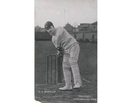 CUTHBERT "PINKY" BURNUP (KENT) CRICKET POSTCARD