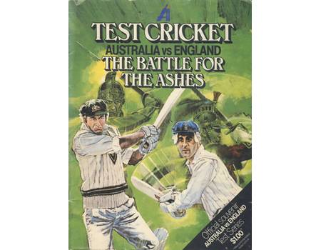 ENGLAND TOUR OF AUSTRALIA 1978-79 CRICKET BROCHURE