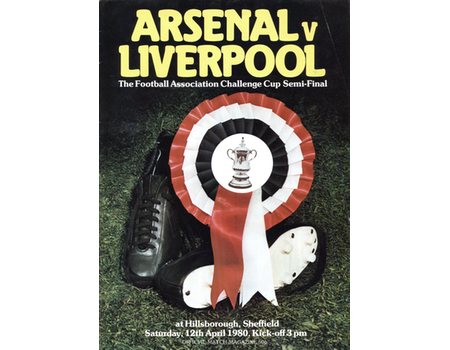 ARSENAL V LIVERPOOL 1980 (F.A. CUP SEMI-FINAL) FOOTBALL PROGRAMME