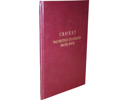 CRICKET - NO. 2 BRITISH STANDARD HAND BOOK