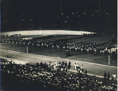 OPENING CEREMONY OF THE 1966 COMMONWEALTH GAMES (KINGSTON, JAMAICA)