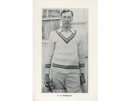 FRANK WOOLLEY (KENT & ENGLAND) CRICKET POSTCARD