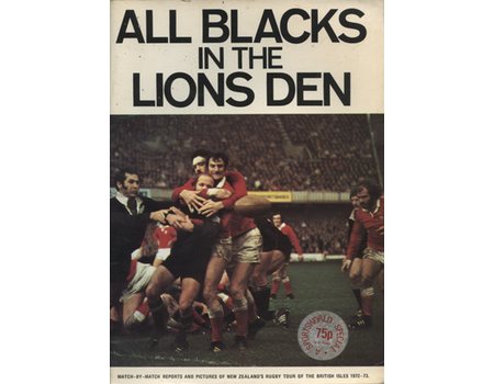 ALL BLACKS IN THE LIONS DEN