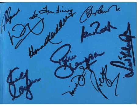 FOOTBALL: 365 DAYS (MULTI SIGNED, INCLUDING FINNEY, STILES & RUSH)