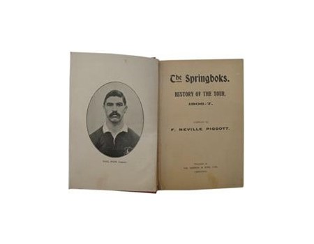 THE SPRINGBOKS: HISTORY OF THE TOUR 1906-07