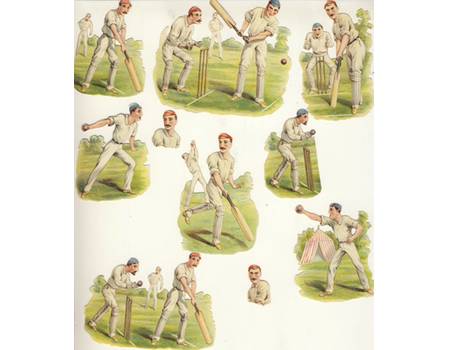 VICTORIAN CRICKET SCRAPS