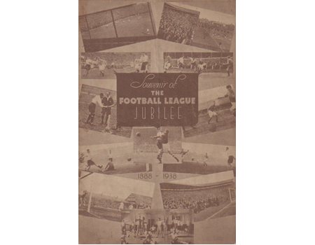 BRENTFORD V CHELSEA 1938/39 (FOOTBALL LEAGUE JUBILEE) FOOTBALL PROGRAMME