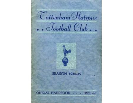 Thfc Letters TOTTENHAM HOTSPUR FOOTBALL CLUB HANDBOOK 1948-49 - Football Club ...