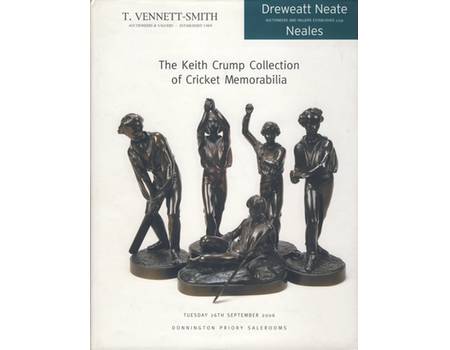 THE KEITH CRUMP COLLECTION OF CRICKET MEMORABILIA