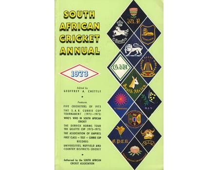 SOUTH AFRICAN CRICKET ANNUAL 1973