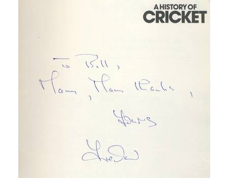 A HISTORY OF CRICKET