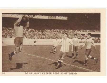 AMSTERDAM OLYMPICS 1928 FOOTBALL FINAL POSTCARD (URUGUAY V ARGENTINA)