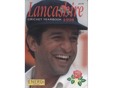 OFFICIAL HANDBOOK OF THE LANCASHIRE COUNTY CRICKET CLUB 1998