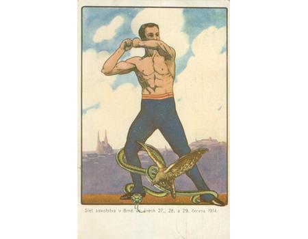 SLET SOKOLSTVA - BRNO 1914