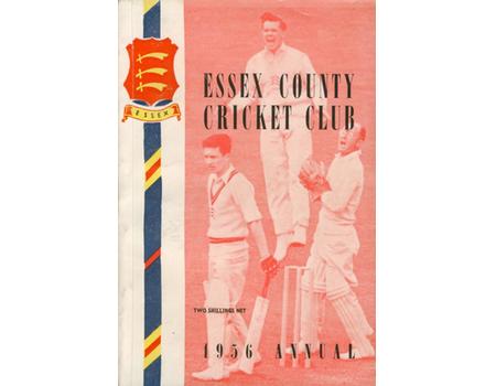 ESSEX COUNTY CRICKET CLUB ANNUAL 1956