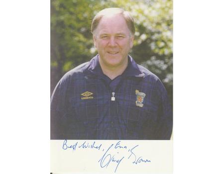 CRAIG BROWN FOOTBALL AUTOGRAPH
