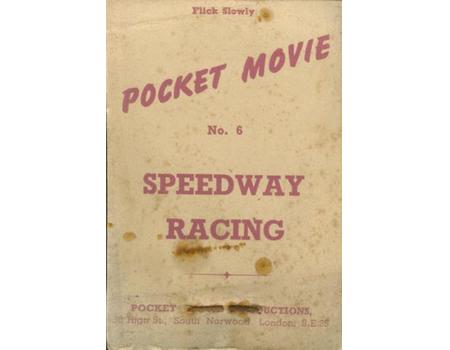 SPEEDWAY RACING FLICKER BOOK (1950S)