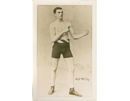 KID MCCOY (USA) BOXING POSTCARD