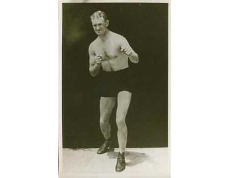 JACK CARROLL (AUSTRALIA) BOXING POSTCARD