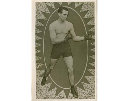 MILBURN SAYLOR (USA) BOXING POSTCARD