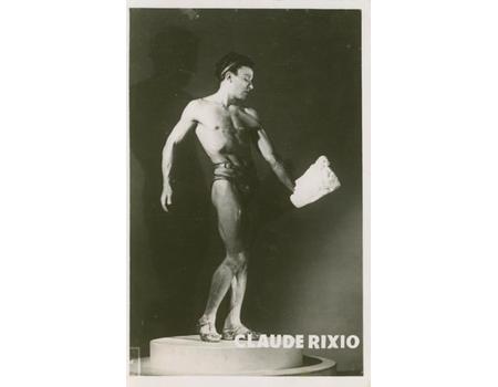 CLAUDE RIXIO BODYBUILDING PHOTOGRAPH