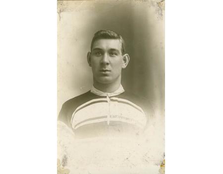 DICK TAYLOR (HULL) 1914 RUGBY LEAGUE POSTCARD