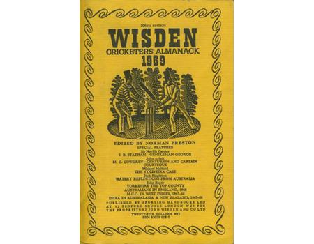 WISDEN CRICKETERS