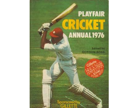 PLAYFAIR CRICKET ANNUAL 1976