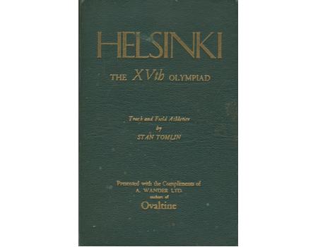 HELSINKI - THE XVTH OLYMPIAD