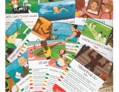 SPORTS HEROES CARD GAME