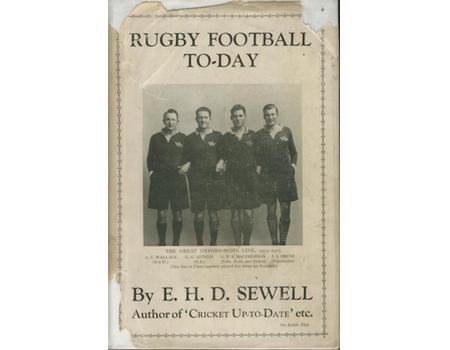 RUGBY FOOTBALL TO-DAY