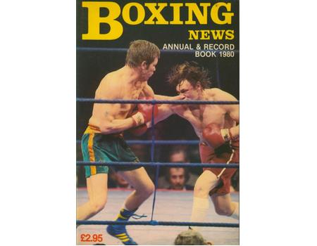 BOXING NEWS ANNUAL AND RECORD BOOK 1980