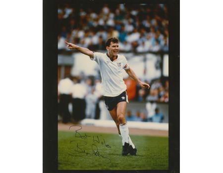 BRYAN ROBSON (ENGLAND) SIGNED PHOTOGRAPH