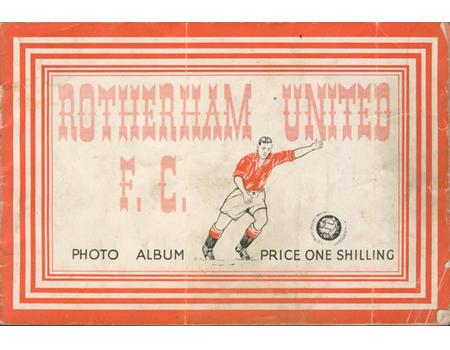 ROTHERHAM UNITED F.C. PHOTO ALBUM 1948