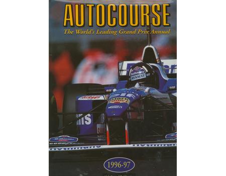 AUTOCOURSE 1996-97 (SIGNED DEDICATION COPY FROM JACKIE STEWART)