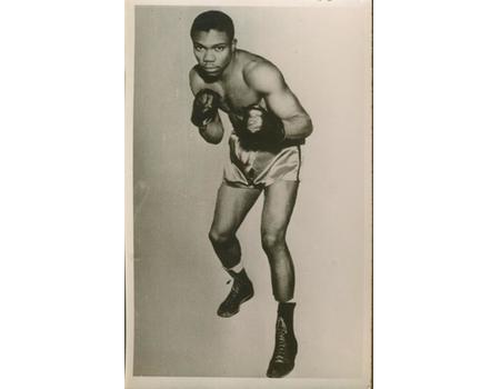 FREDDIE DAWSON BOXING POSTCARD