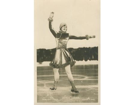 SONJA HENIE POSTCARD