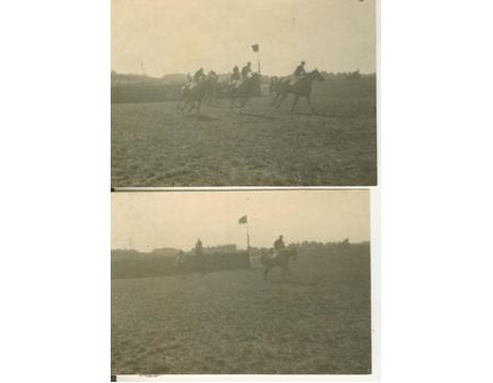 GRAND NATIONAL 1932 (TWO ACTION PHOTOGRAPHS)