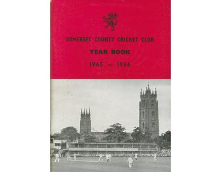 SOMERSET COUNTY CRICKET CLUB YEARBOOK 1965-1966